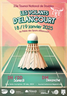 LVE: tournoi national de doubles de badminton