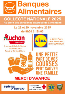 COLLECTE NATIONALE ALIMENTAIRE 2025
