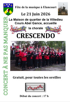 Fête de la musique à Élancourt par Crescendo&nbsp;