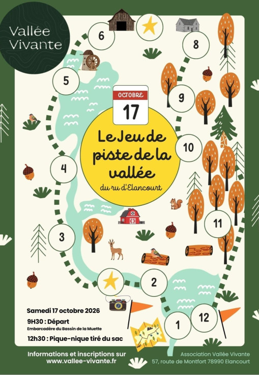 Jeu de Piste de la vallée du ru d'Elancourt