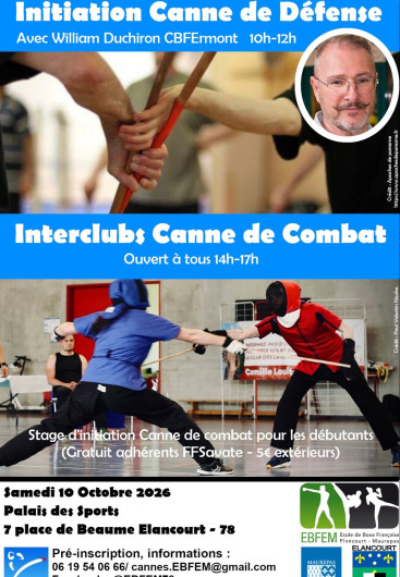 EBFEM: stage de canne défense