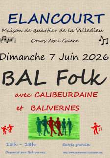 C'est le retour du bal folk par Balivernes !